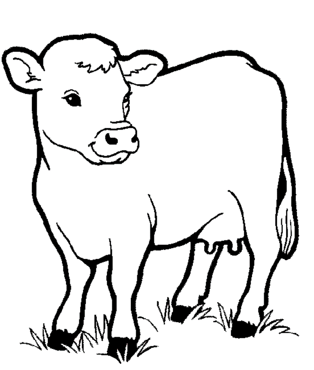 a4 size coloring pages of farm animals - photo #4